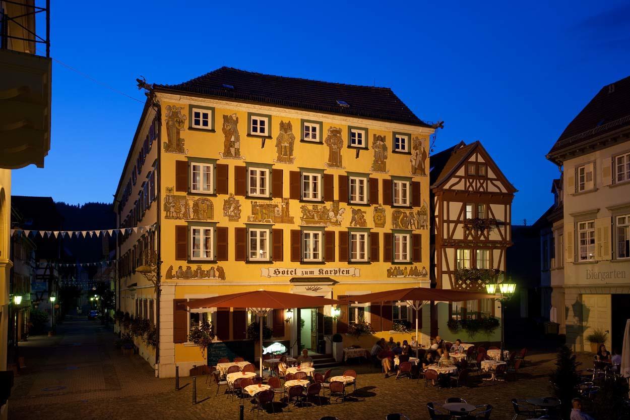 Hotel Karpfen Ебербах Екстериор снимка